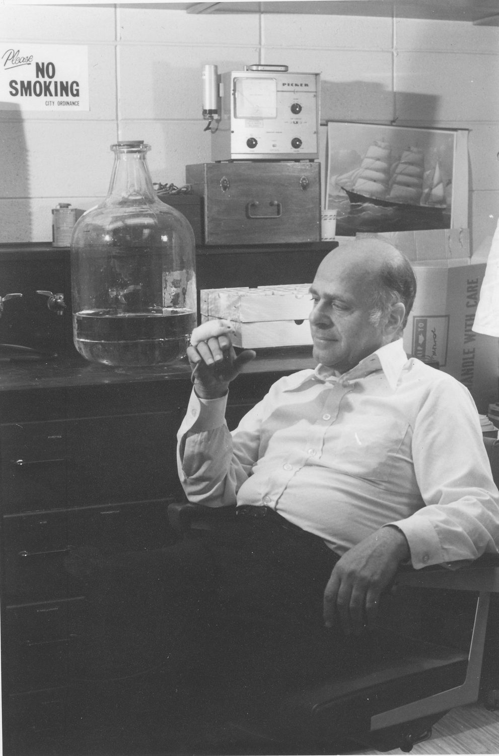 Portrait of Bernard Grad, Ph.D.
