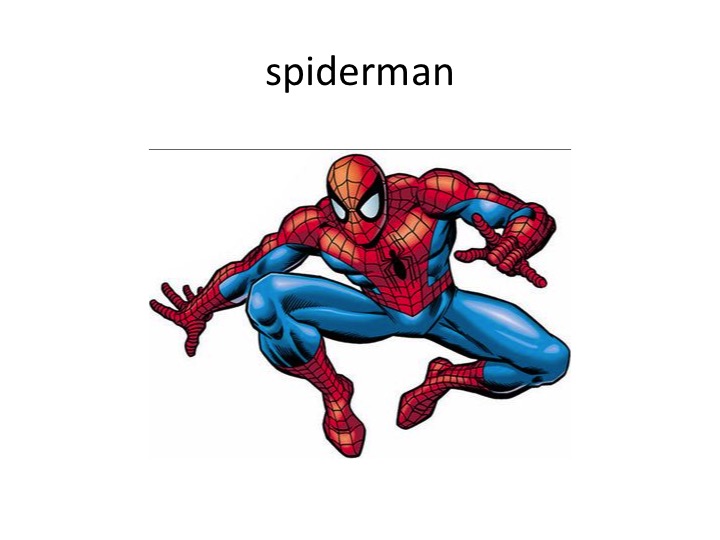 …and in the corner of the target, a tiny Spider-Man.