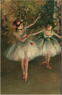 Dancers on a stage — avoided by an actress whose Ganzfeld discomfort mirrored her stage fright.
